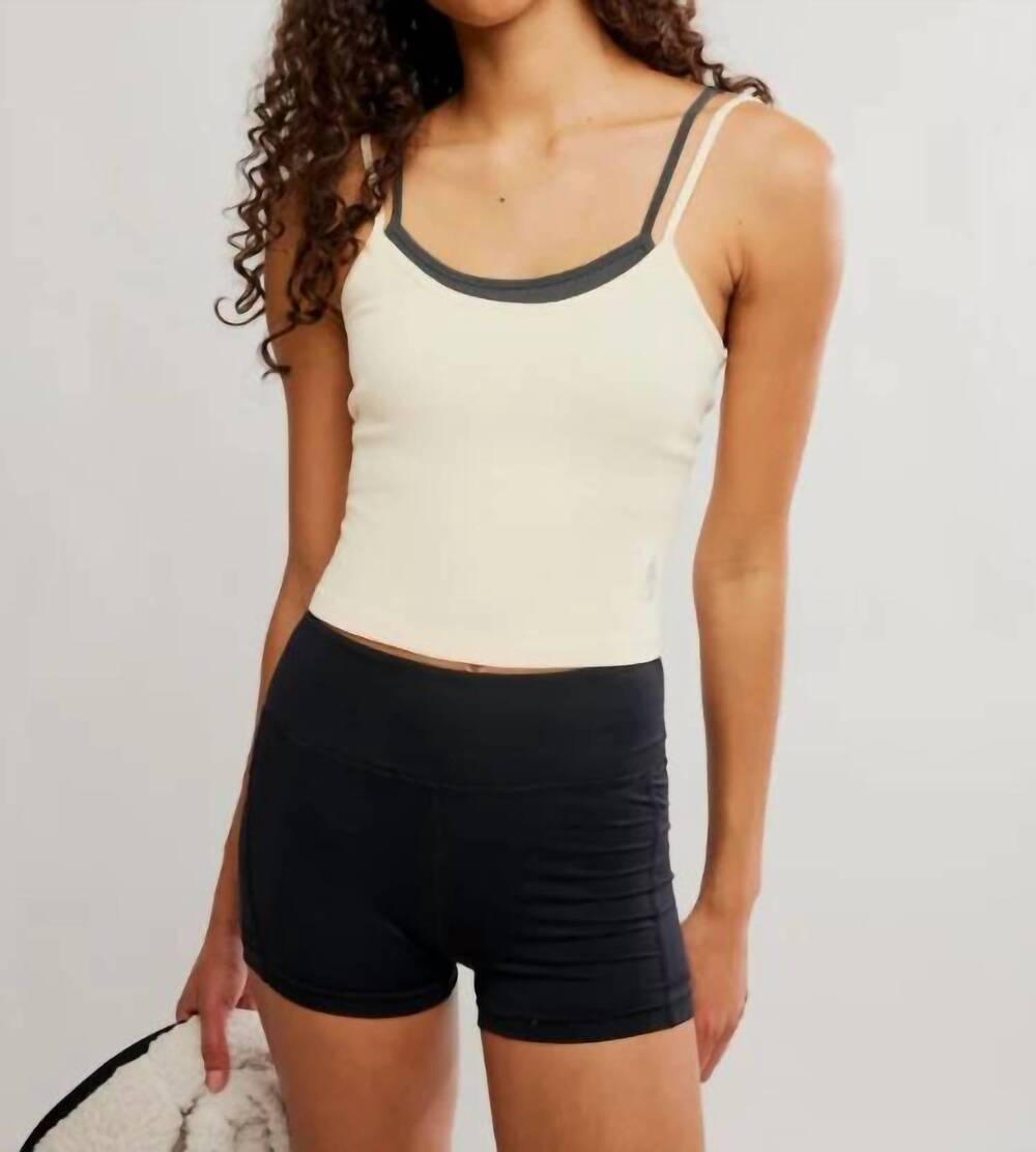 NEW FP MOVEMENT all clear coastline cami top in pina colada